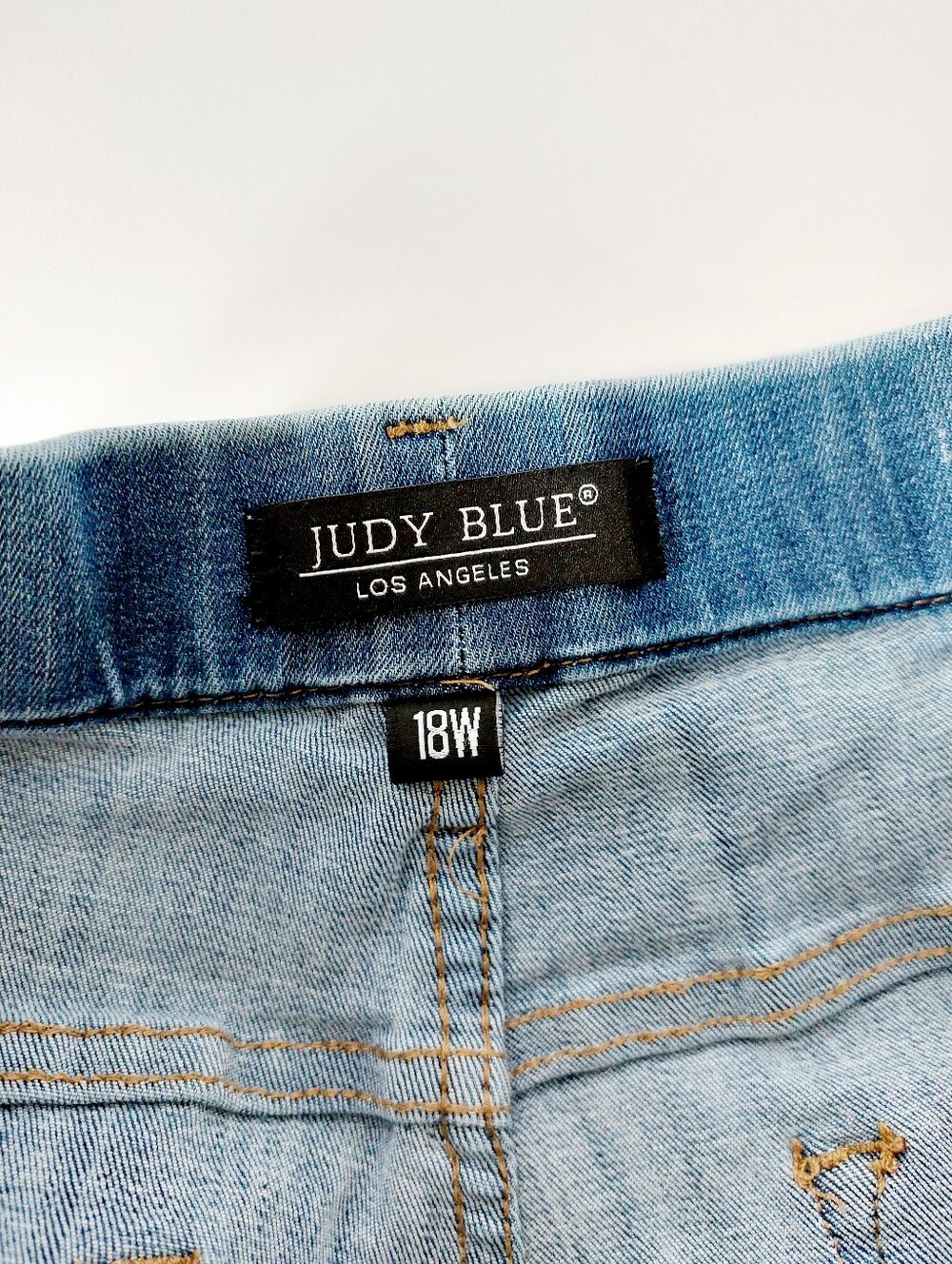 Santa Clara Pull On High Rise Slim Bootcut Jeans 18W Judy Blue #JB88520MD - Picture 5 of 8